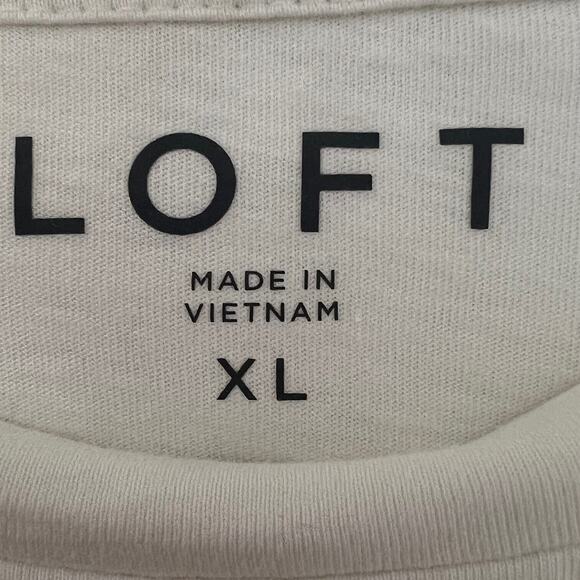 Loft Womens Long Sleeve Tee Size XL French Bulldogs Novelty Print 100% Cotton - Picture 4 of 5